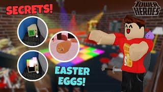 10 Secrets and Easter Eggs inside of Roblox Tower Heroes