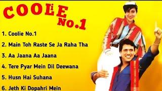 Coolie No 1 Full Songs Audio Jukebox | Govinda, Karisma Kapoor, Anand Milind | 90's Superhit Songs