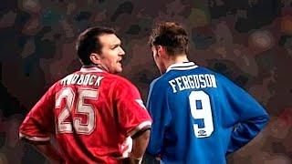 Neil Ruddock tackle on Duncan Ferguson