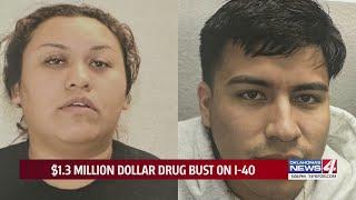 $1.3 million dollar drug bust on I-40