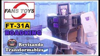 FansToys FT-31A Roadking Masterpiece Transformers G1 Motormaster Combiner Menasor