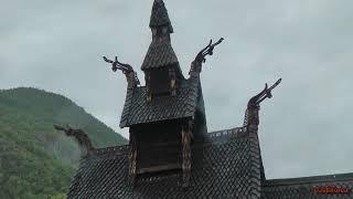 Norway, Flam Station, Borgund Stave Church-Trip to Norwegian Fjords,ep 37- Travel,video, calatorie