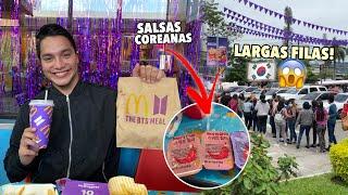 Este combo de McDonalds se AGOTÓ en un SOLO día en EL SALVADOR  ¡BTS MEAL!