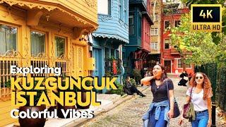 Istanbul, Turkey Kuzguncuk 4K Walking Tour | Exploring Charming District Colorful Houses in Uskudar