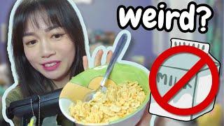 why i eat cereal without milk (& other food discussions) | whinnaay's VODs