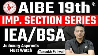 AIBE 19th Important Section Series | IEA/BSA