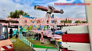 Herbstsend in Münster 2024-Was Besucher zum Herbstsend 2024 wissen müssen?