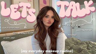 my everyday makeup routine ️ + a fun q&a *spilling the tea*