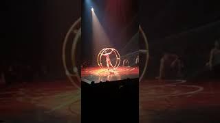 The most scary spinning wheel. Cirque du soleil. #shortsviral #Alegria2022