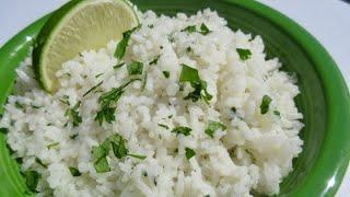 Easy to make CILANTRO LIME RICE Recipe