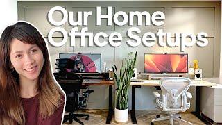 Our Home Office Desk Setups | Light vs. Dark