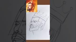 Virat Kohli Drawing