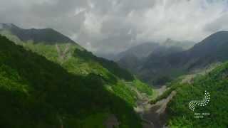 A bird's-eye view of Azerbaijan's landscape