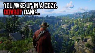 ASMR  Guided Visualization in Red Dead Redemption 2  Ear to Ear Soft Spoken