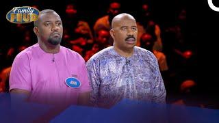 Will FAST MONEY celebs lock down $5000 for charity?!! | Family Feud Ghana