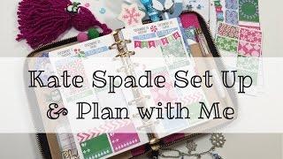 Black Kate Spade Setup & Plan with Me