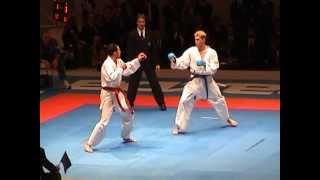 KARATE WORLD KARATE Championship Madrid 2.002 - Final Kumite - 70 Kgs. DI DOMENICO Vs LEFEVRE