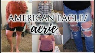 AMERICAN EAGLE/AERIE | PLUS SIZE TRY-ON HAUL | Taren Denise
