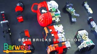 Lego BearBricks Deadpool | Speed Build | Unofficial Lego