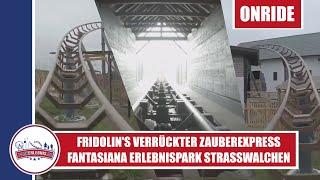 Fridolin's verrückter Zauberexpress OnRide POV - NEU 2021 - Fantasiana Erlebnispark Strasswalchen