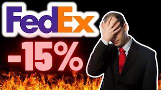 Why Is FedEx (FDX) Stock CRASHING?! | Great Time To Buy? | FDX Stock Analysis! |