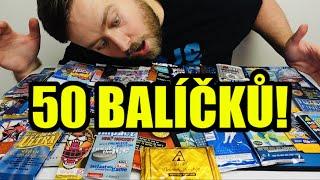 OTEVŘEL JSEM 50 NÁHODNÝCH RETRO HOKEJOVÝCH BALÍČKŮ! Oslavujeme 5000 odběratelů na kanále!