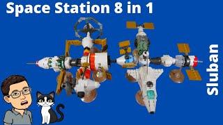 Sluban - Space Station 8 in 1 - M38-B0731 A-H