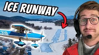 I flew to the ONLY certified ICE AIRPORT in America!