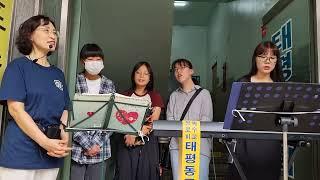 [태평동교회] 문들아 머리 들어라 토요일 찬양전도 [Evangelical Singing in street ]