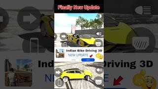 New Lamborghini Sion Car Indian Bike Driving 3D New Update #shortvideo