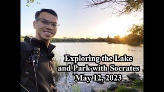 Exploring the Lake and Park with Socrates - May 12, 2023