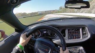 2019 Dodge Challenger R/T Scat Pack Plus Widebody - POV Track Driving Impressions