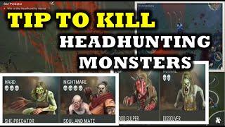 EASY WAY TO TAKE HEADHUNTING ARENA MONSTERS DOWN | HEADHUNTING EVENT - LDOE