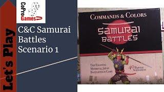 Commands & Colors Samurai Battles Scenario 1