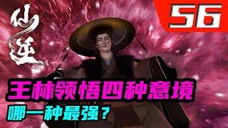 仙逆56集：王林领悟的四种意境都是什么？哪一种最强？