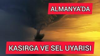 Almanya'da Meterolojiden Uyarı