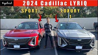 2024 Cadillac LYRIQ Luxury 1 vs Sport 1