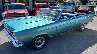 Test Drive 1967 Ford Fairlane 500XL Convertible Maple Motors $34,900 #2845