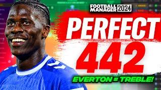 Overachieve With The PERFECT 4-4-2 FM24 Tactic! | Best FM24 Tactics