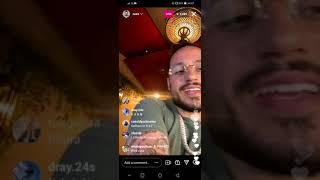 Russ - Off My Mind Unreleased Song IG Live