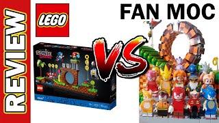 LEGO VS FAN MoC: Sonic The Hedgehog Green Hill Zone Level Set 21331