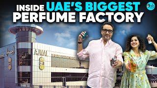 Kamiya Visits UAE’s Biggest Perfume Factory in Dubai | Curly Tales ME