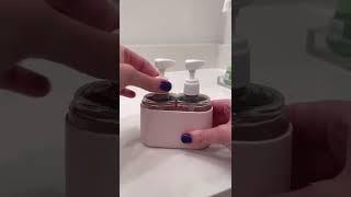 TRAVEL SIZE SHAMPOO DISPENSER: travel essentials you need for your organized suitcase