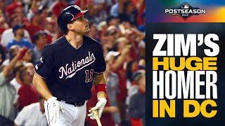 Ryan Zimmerman LAUNCHES 3-run home run to extend Nationals lead vs. Dodgers | NLDS Highlights