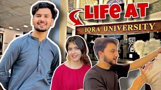 A day in IQRA university Islamabad| mini EUROPEAN university in Pakistan |