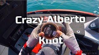 How to tie the Crazy Alberto knot like a Ninja!