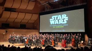 Auftritt Christian Schumann bei Star Wars in Concert im Gasteig München 2019.