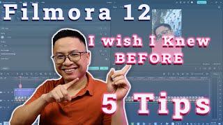 5 Filmora 12 Video Editing Tips in less than 5 Minutes