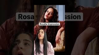 Rosalía Impression #singing #impressions #rosalia