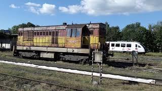 Zugverkehr in Liberec am 06.08.2024 - Transistoren, Tram und Desiro